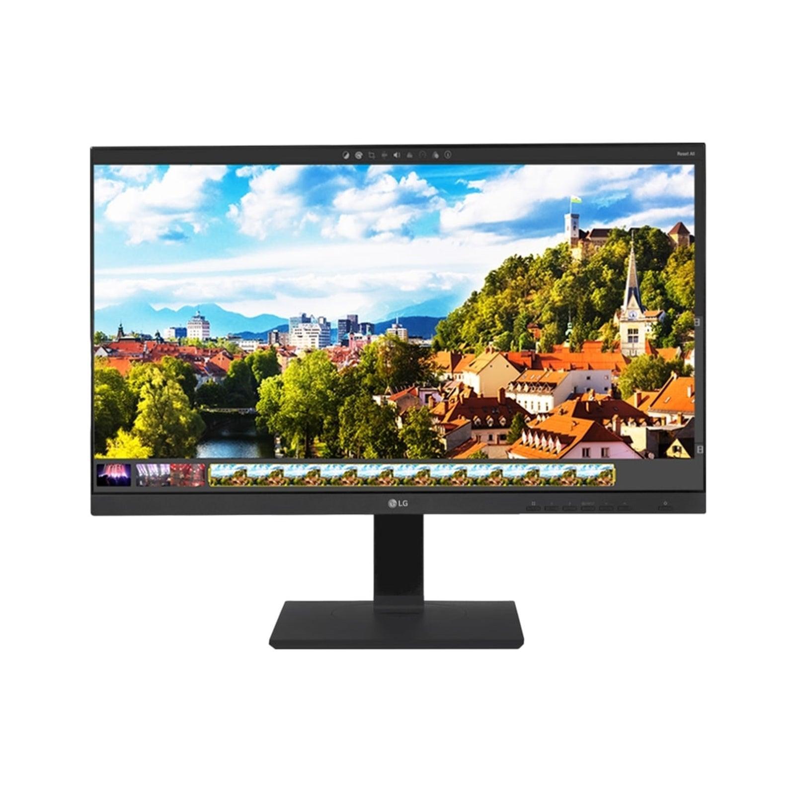 LG 24BK550Y-I 24inch Full HD Monitor with In-Built Power Supply, 1080p, 60Hz, 5ms, IPS, Height-adjustable, DisplayPort, HDMI, D-Sub, Speakers-PCR Business Solutions Ltd